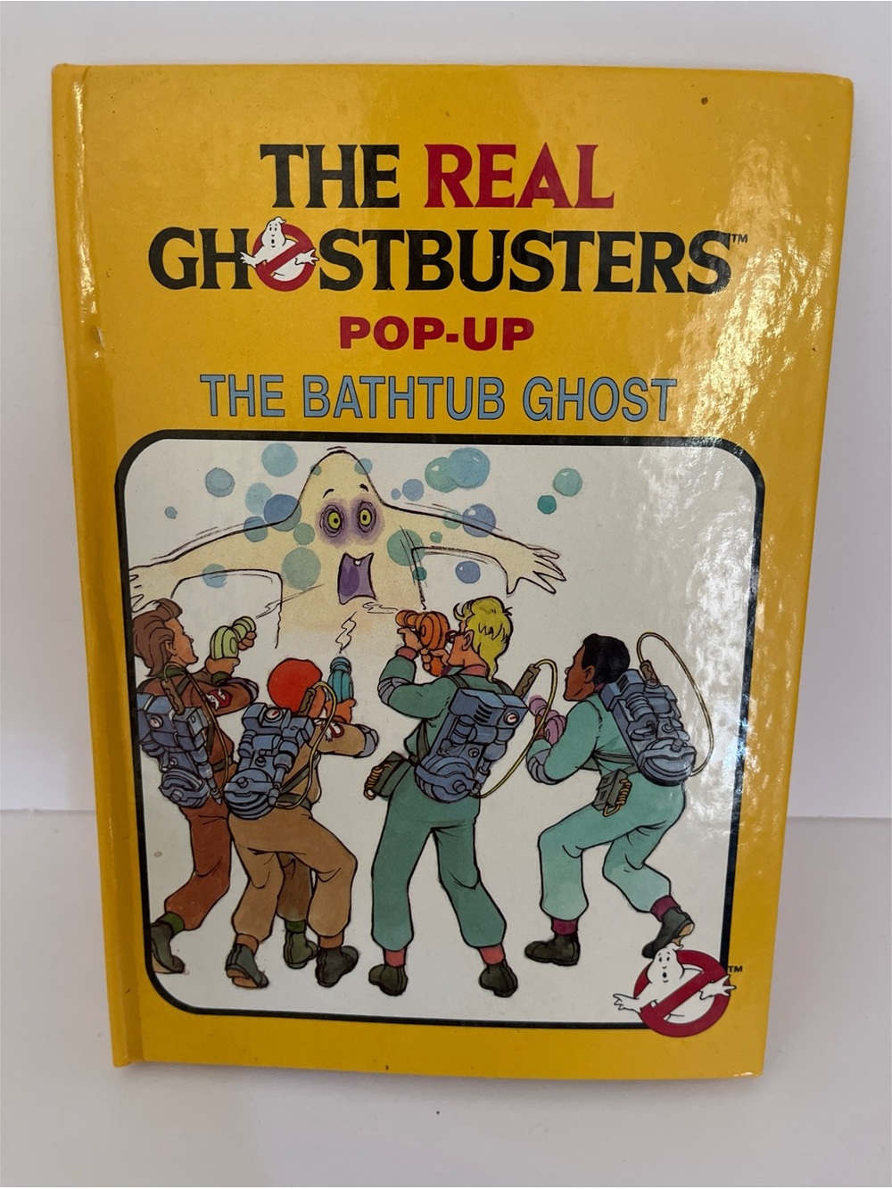 Vintage The Real Ghostbusters Pop Up Book The Bathtub Ghost